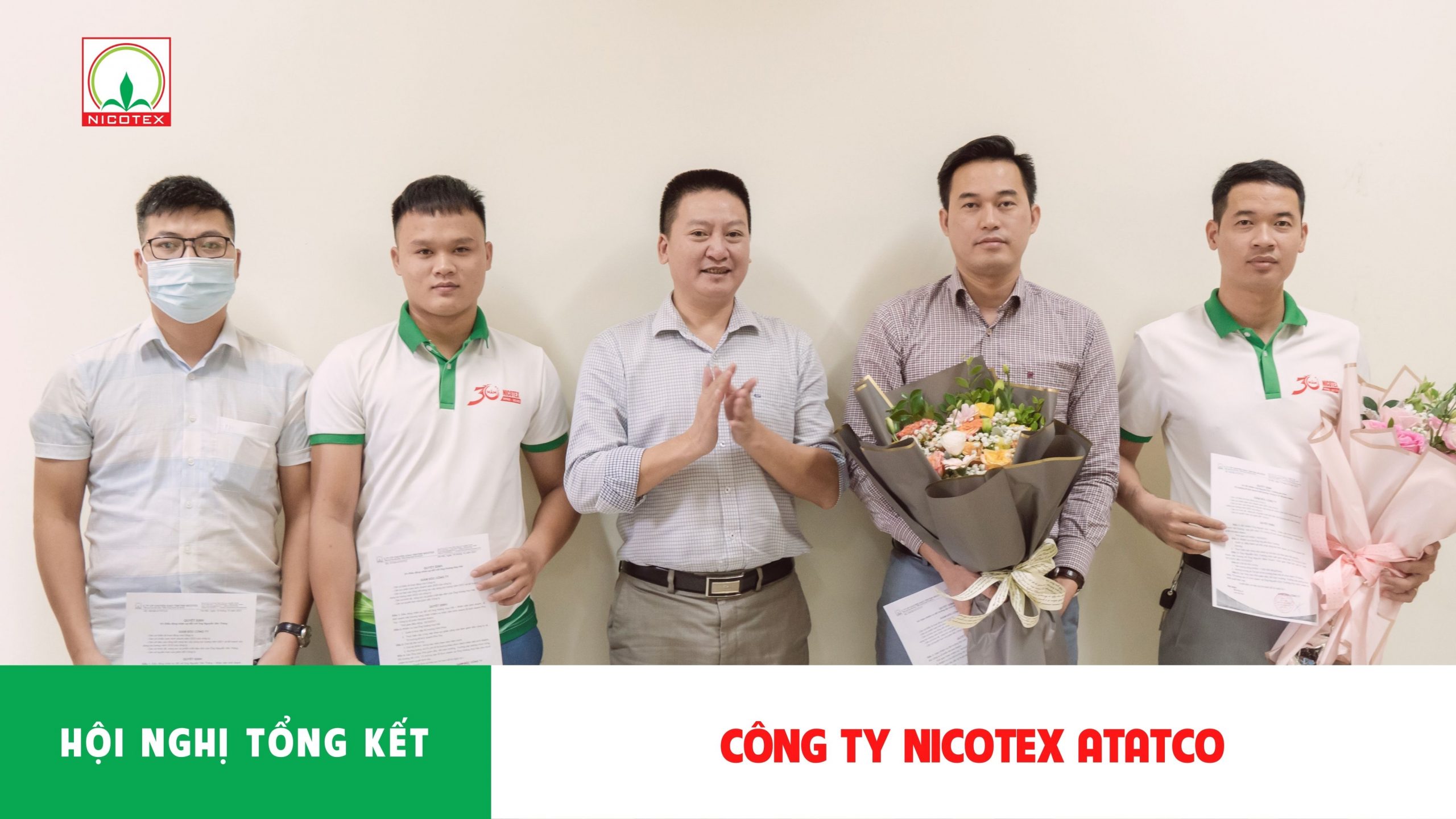 Lễ tổng kết công ty Nicotex Atatco scaled