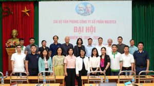 Đại hội chi bộ văn phòng công ty cổ phần Nicotex