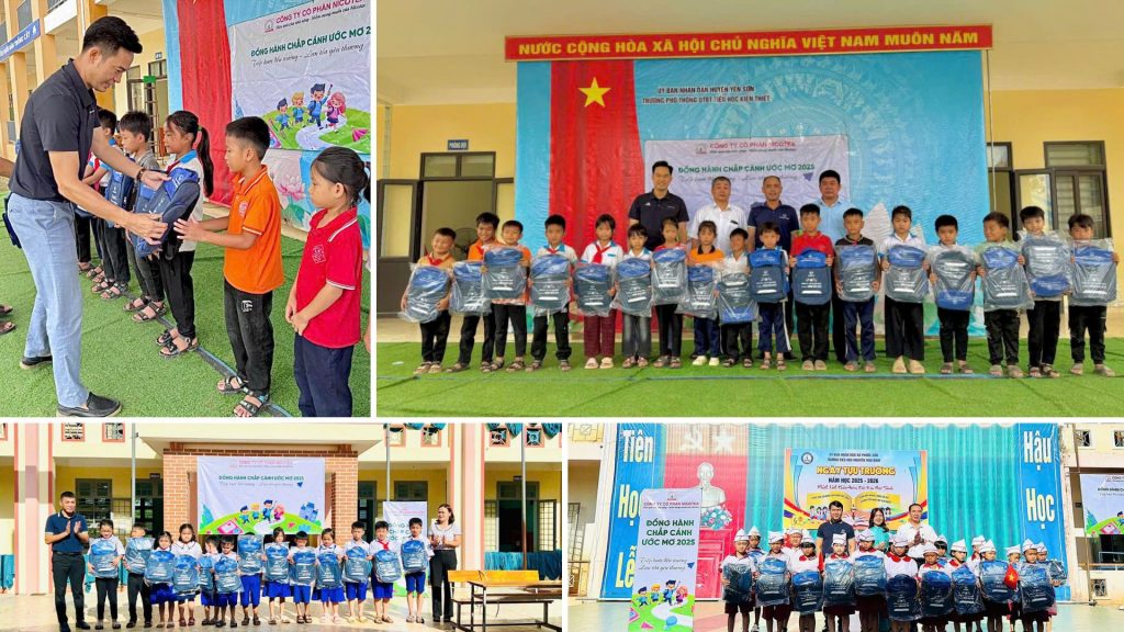 Nicotex "Đồng hành chắp cánh ước mơ 2025": Nâng bước tương lai, lan tỏa yêu thương 2