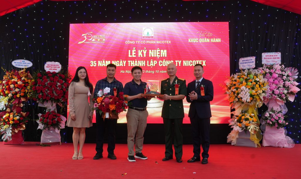 NHỮNG KHOẢNH KHẮC ẤN TƯỢNG TRONG LỄ KỶ NIỆM 35 NĂM THÀNH LẬP CÔNG TY NICOTEX (13/10/2025) Cong ty CP phan mem Bravo