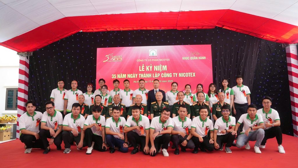 NHỮNG KHOẢNH KHẮC ẤN TƯỢNG TRONG LỄ KỶ NIỆM 35 NĂM THÀNH LẬP CÔNG TY NICOTEX (13/10/2025) FLYYY