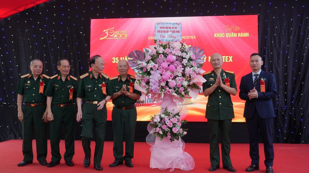 NHỮNG KHOẢNH KHẮC ẤN TƯỢNG TRONG LỄ KỶ NIỆM 35 NĂM THÀNH LẬP CÔNG TY NICOTEX (13/10/2025) Tong cuc HC 1