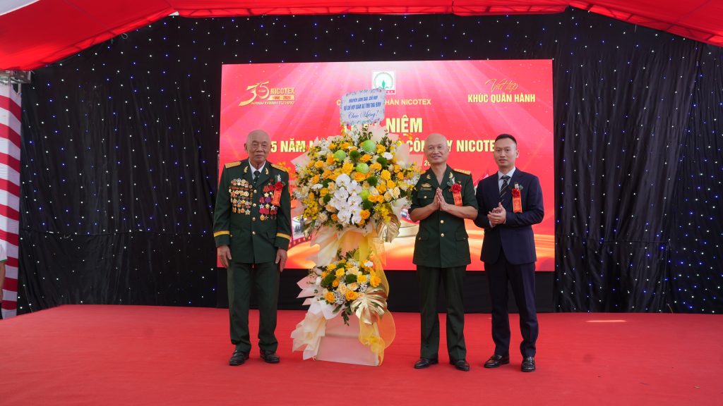 NHỮNG KHOẢNH KHẮC ẤN TƯỢNG TRONG LỄ KỶ NIỆM 35 NĂM THÀNH LẬP CÔNG TY NICOTEX (13/10/2025) bchqs tb 1