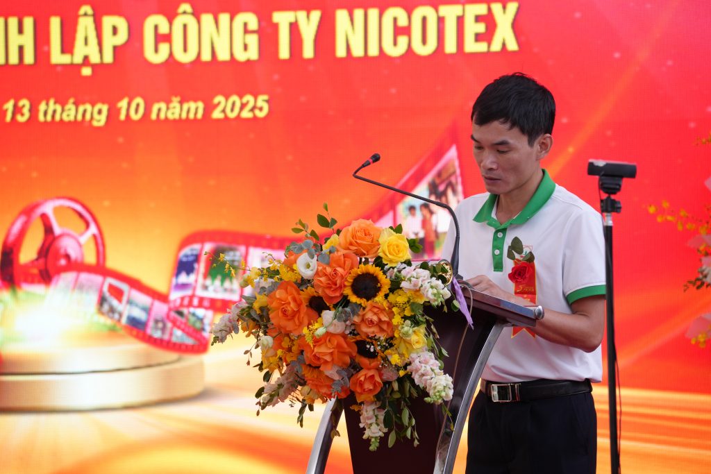 NHỮNG KHOẢNH KHẮC ẤN TƯỢNG TRONG LỄ KỶ NIỆM 35 NĂM THÀNH LẬP CÔNG TY NICOTEX (13/10/2025) binh
