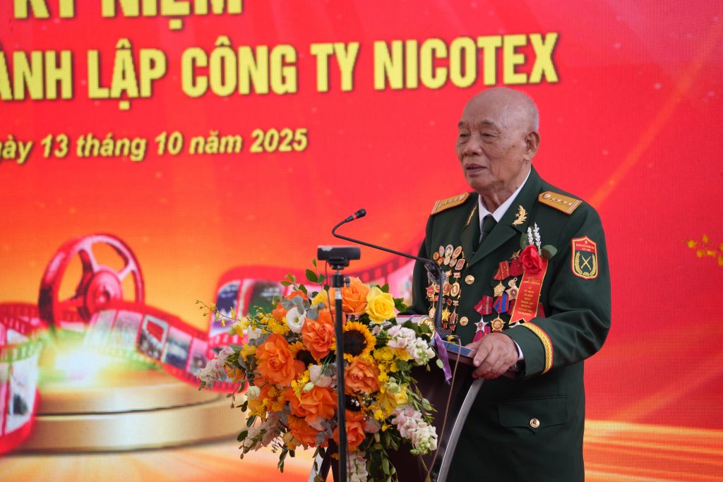 NHỮNG KHOẢNH KHẮC ẤN TƯỢNG TRONG LỄ KỶ NIỆM 35 NĂM THÀNH LẬP CÔNG TY NICOTEX (13/10/2025) chu hanh 1