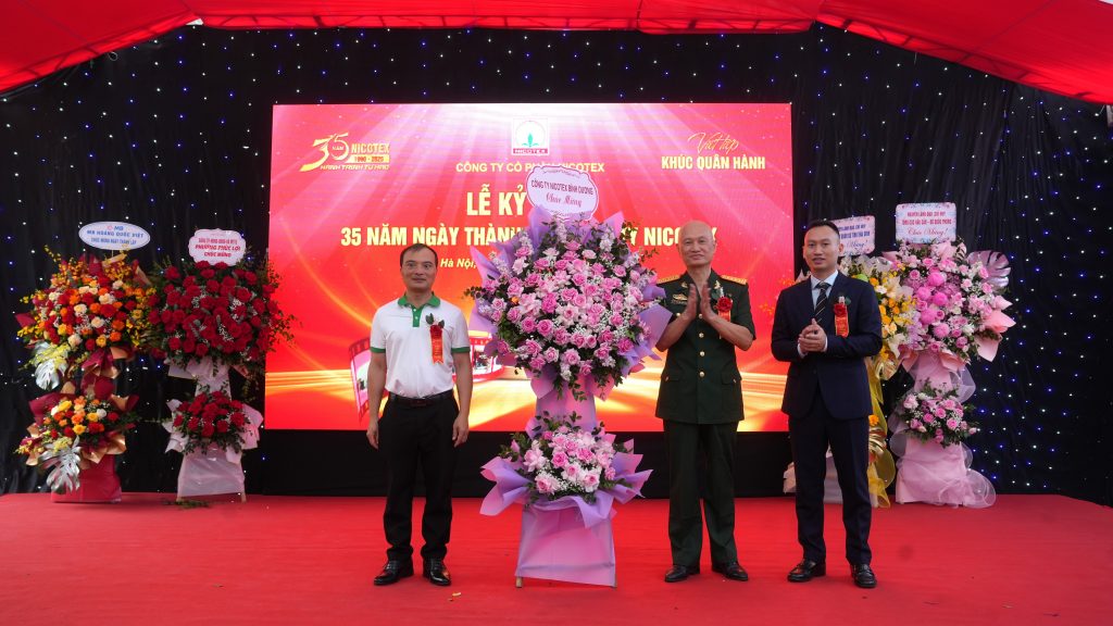 NHỮNG KHOẢNH KHẮC ẤN TƯỢNG TRONG LỄ KỶ NIỆM 35 NĂM THÀNH LẬP CÔNG TY NICOTEX (13/10/2025) cty Binh duong