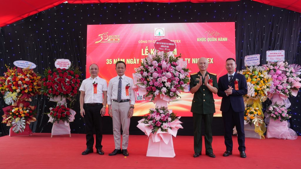 NHỮNG KHOẢNH KHẮC ẤN TƯỢNG TRONG LỄ KỶ NIỆM 35 NĂM THÀNH LẬP CÔNG TY NICOTEX (13/10/2025) cty TRuong thinh