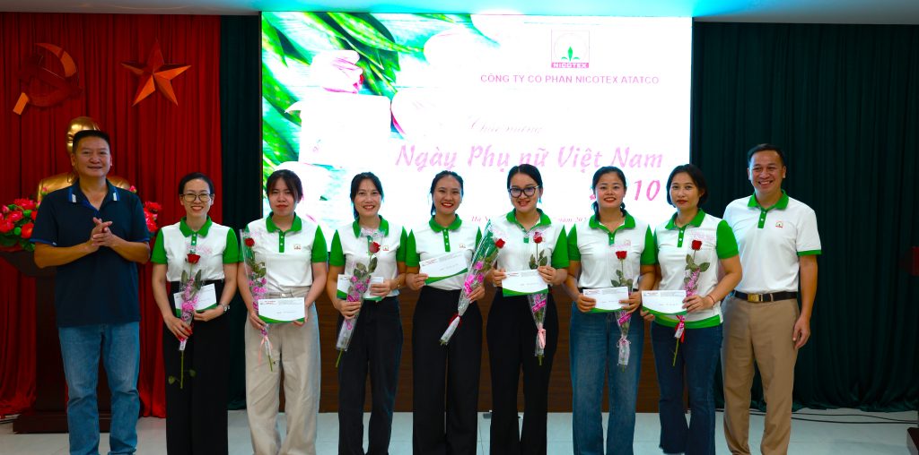 CHÀO MỪNG NGÀY PHỤ NỮ VIỆT NAM 20/10 – NICOTEX TRAO GỬI YÊU THƯƠNG cty atco