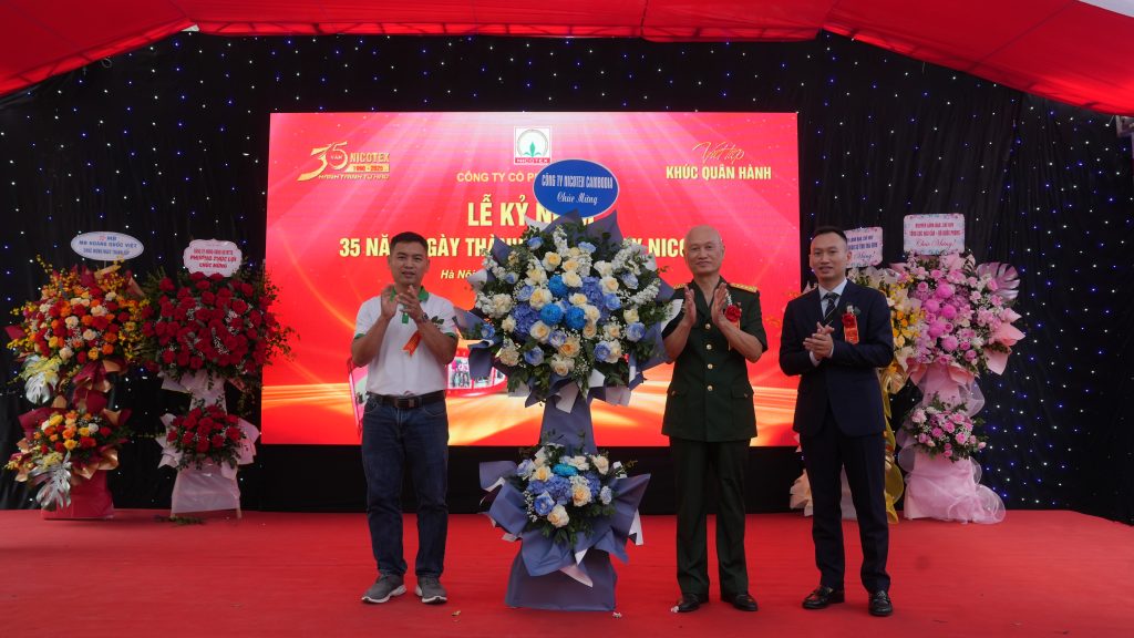 NHỮNG KHOẢNH KHẮC ẤN TƯỢNG TRONG LỄ KỶ NIỆM 35 NĂM THÀNH LẬP CÔNG TY NICOTEX (13/10/2025) cty cambodia