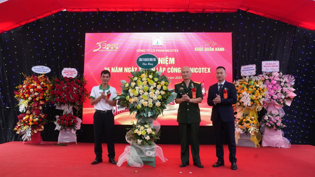 NHỮNG KHOẢNH KHẮC ẤN TƯỢNG TRONG LỄ KỶ NIỆM 35 NĂM THÀNH LẬP CÔNG TY NICOTEX (13/10/2025) cty dong thai