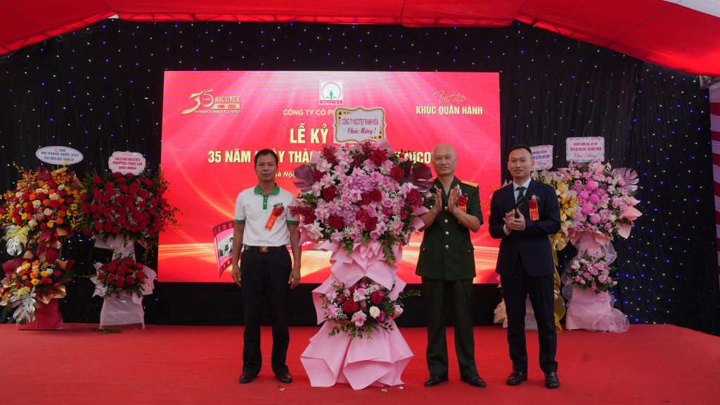 NHỮNG KHOẢNH KHẮC ẤN TƯỢNG TRONG LỄ KỶ NIỆM 35 NĂM THÀNH LẬP CÔNG TY NICOTEX (13/10/2025) cty thanh hoa