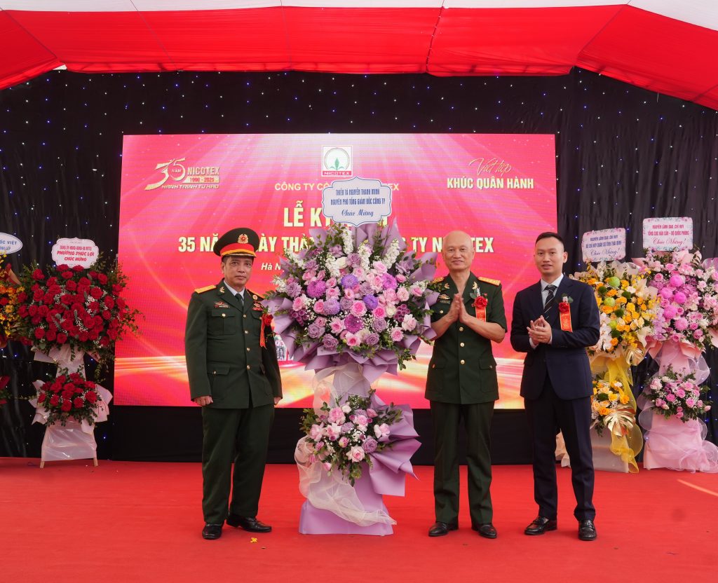 NHỮNG KHOẢNH KHẮC ẤN TƯỢNG TRONG LỄ KỶ NIỆM 35 NĂM THÀNH LẬP CÔNG TY NICOTEX (13/10/2025) ong nguyen thanh mih