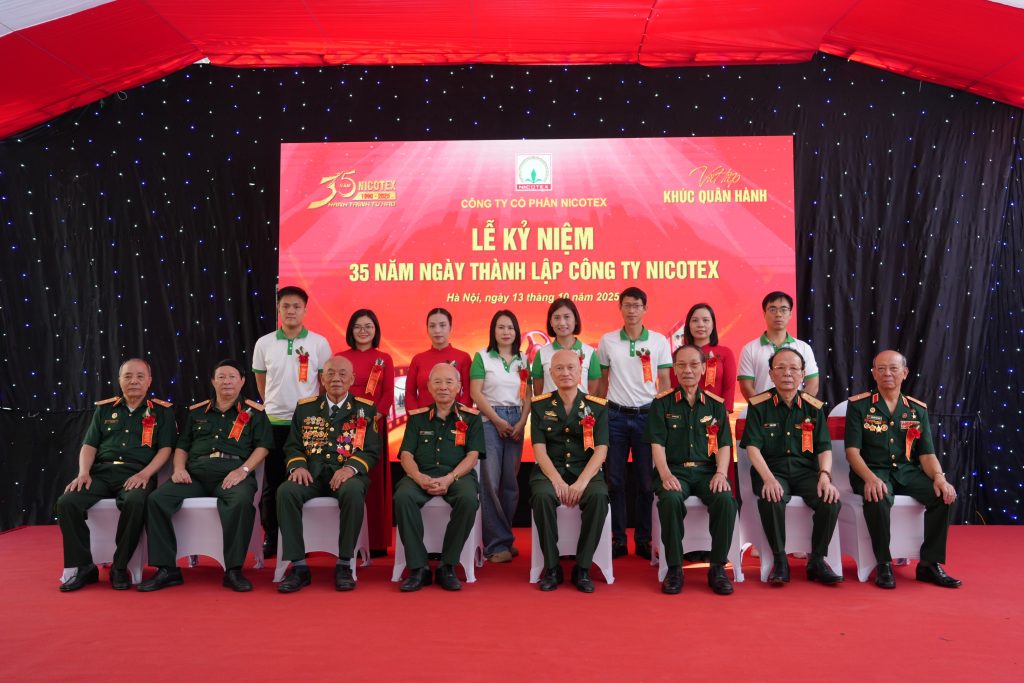 NHỮNG KHOẢNH KHẮC ẤN TƯỢNG TRONG LỄ KỶ NIỆM 35 NĂM THÀNH LẬP CÔNG TY NICOTEX (13/10/2025) phong TC