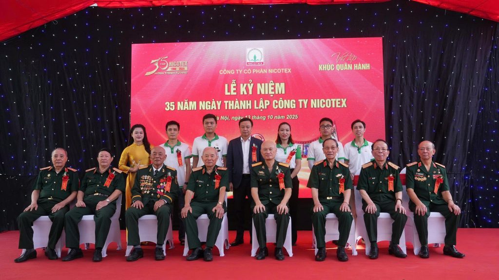 NHỮNG KHOẢNH KHẮC ẤN TƯỢNG TRONG LỄ KỶ NIỆM 35 NĂM THÀNH LẬP CÔNG TY NICOTEX (13/10/2025) tttcds