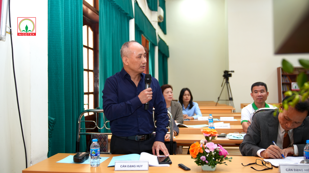 CÔNG TY CỔ PHẦN NICOTEX TỔ CHỨC ĐẠI HỘI ĐỒNG CỔ ĐÔNG THƯỜNG NIÊN LẦN THỨ XXII HOP CO DONG 2025 11