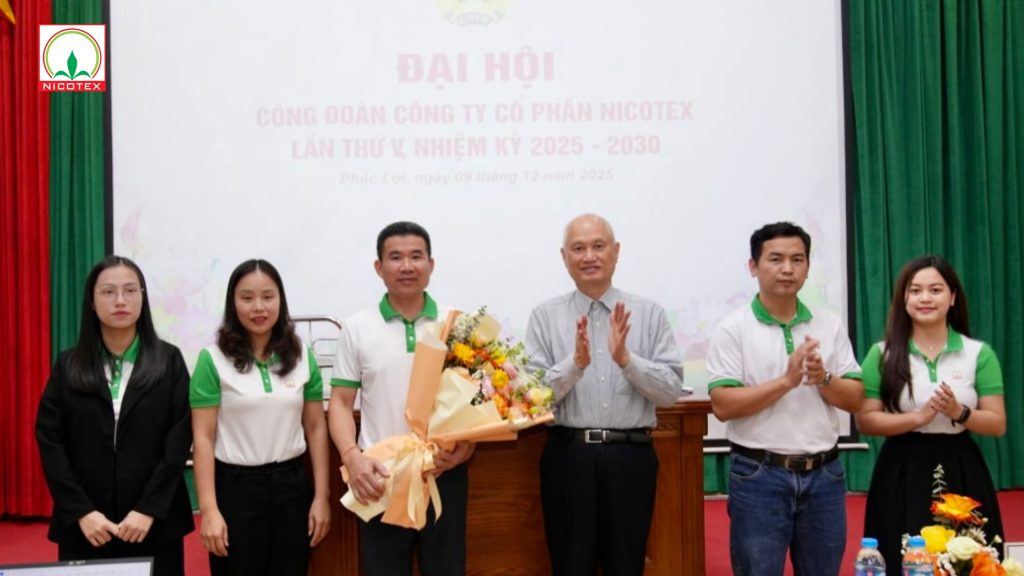 ĐẠI HỘI CÔNG ĐOÀN CÔNG TY CỔ PHẦN NICOTEX LẦN THỨ V, NHIỆM KỲ 2025 – 2030 5 1