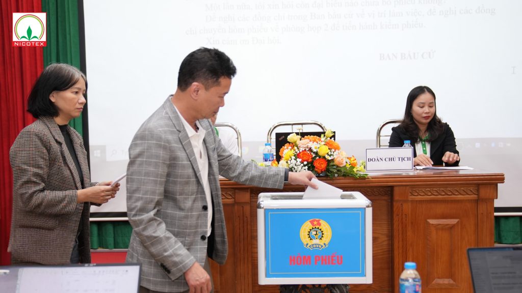 ĐẠI HỘI CÔNG ĐOÀN CÔNG TY CỔ PHẦN NICOTEX LẦN THỨ V, NHIỆM KỲ 2025 – 2030 7