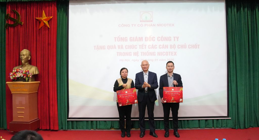 NICOTEX TỔNG KẾT HOẠT ĐỘNG KINH DOANH QUÝ I/2026 VÀ RA MẮT CÔNG TY CỔ PHẦN NICOTEX THÁI BÌNH (SAU SÁP NHẬP) ban TGD