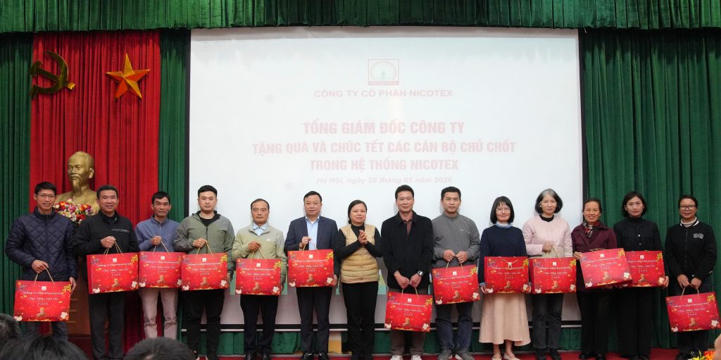 NICOTEX TỔNG KẾT HOẠT ĐỘNG KINH DOANH QUÝ I/2026 VÀ RA MẮT CÔNG TY CỔ PHẦN NICOTEX THÁI BÌNH (SAU SÁP NHẬP) tap the qua